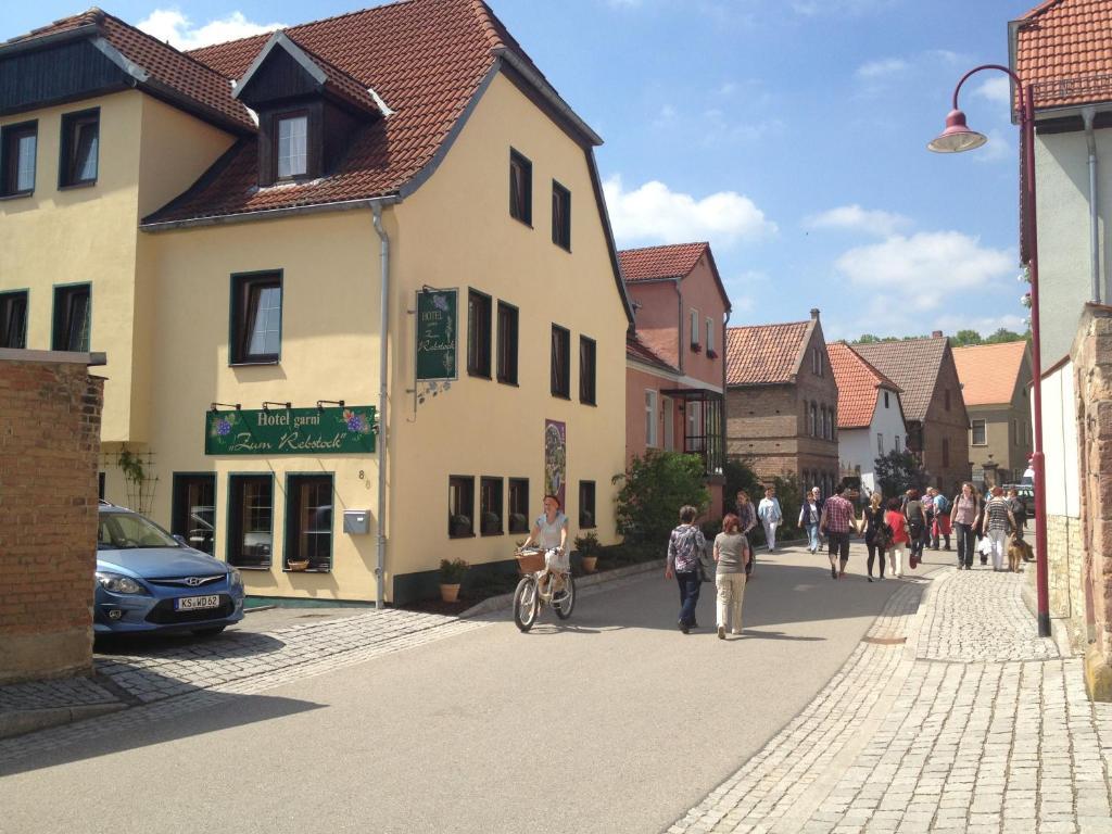 Hotel Garni Zum Rebstock Naumburg  Buitenkant foto